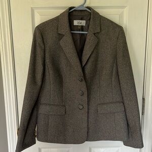 Le Suit Gray Pant Suit